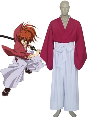 Rurouni Kenshin Himura Kenshin Cosplay Costume XXS XS S M L XL XXL XXXL 7 days prepare