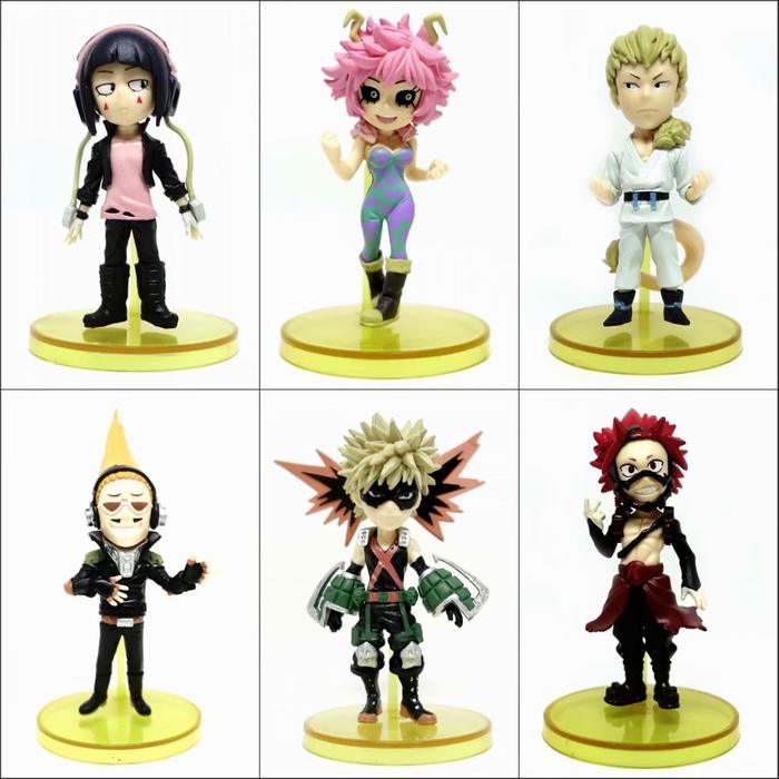 My Hero Academia WCF Series a set of six Boxed Figure Decoration Model 0.18KG