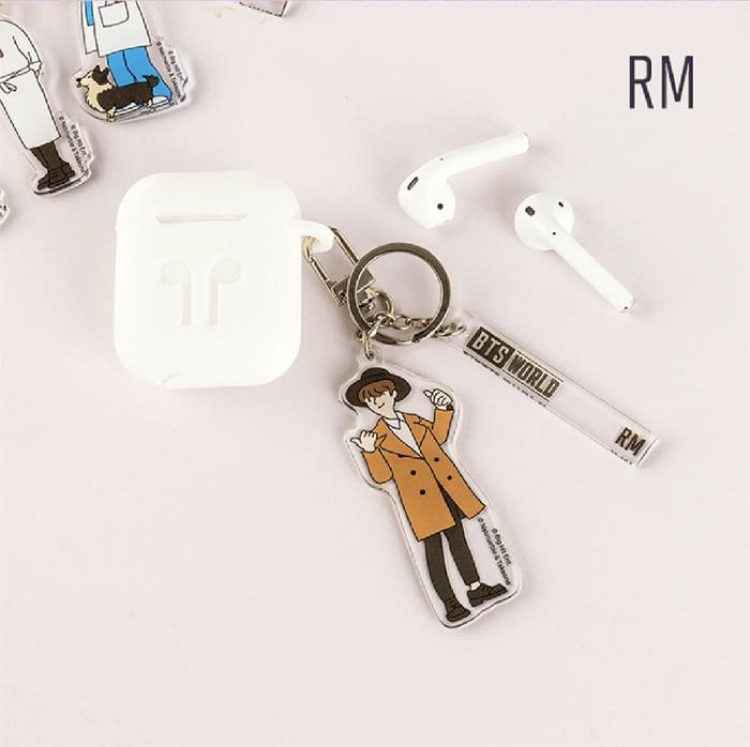 BTS Korean Celebrity RM Acrylic keychain pendant 85CM 20G price for 5 pcs