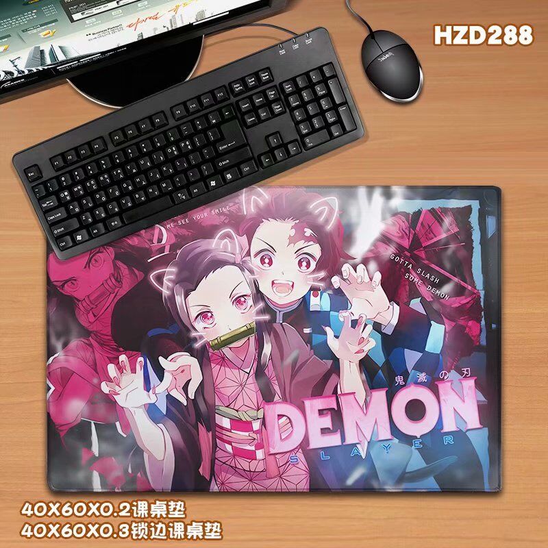DEMON slayer anime deskpad 40*60*0.2