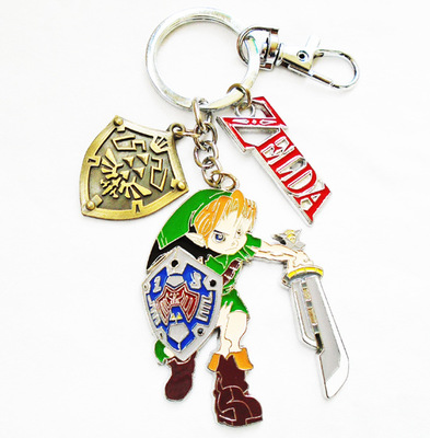 the legend of zelda anime keychain