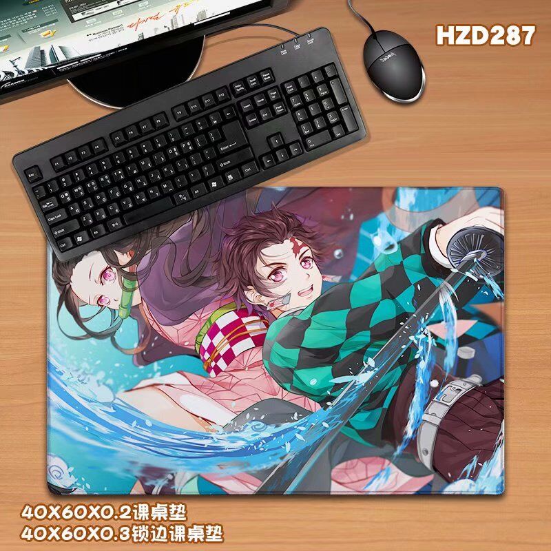 DEMON slayer anime deskpad 40*60*0.2