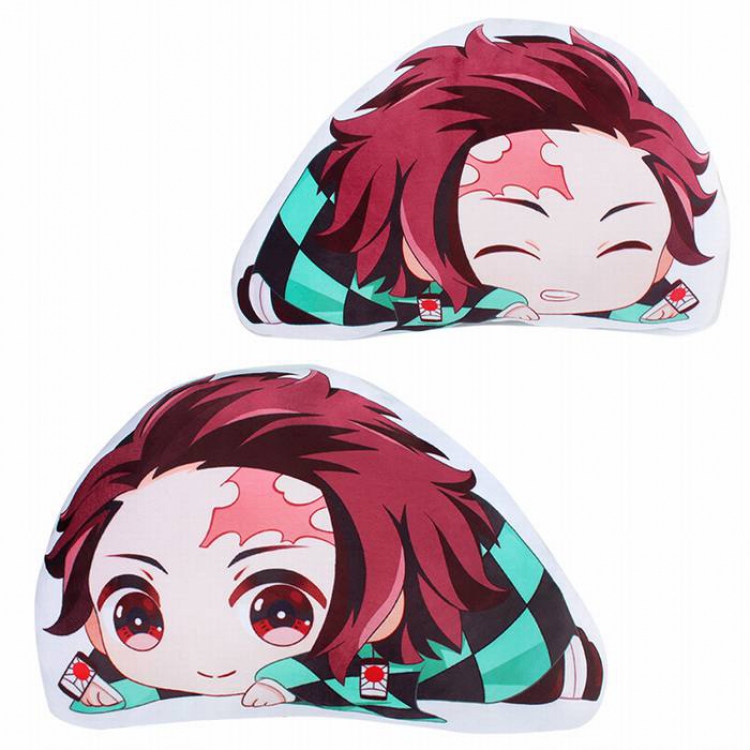 Demon Slayer Kimets Kamado Tanjirou Double-sided pillow 45X35X12CM