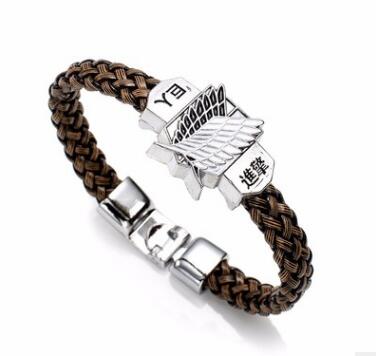 attack on titan anime bracelet