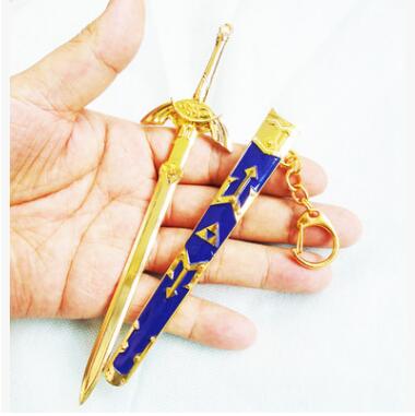 the legend of zelda anime sword keychain