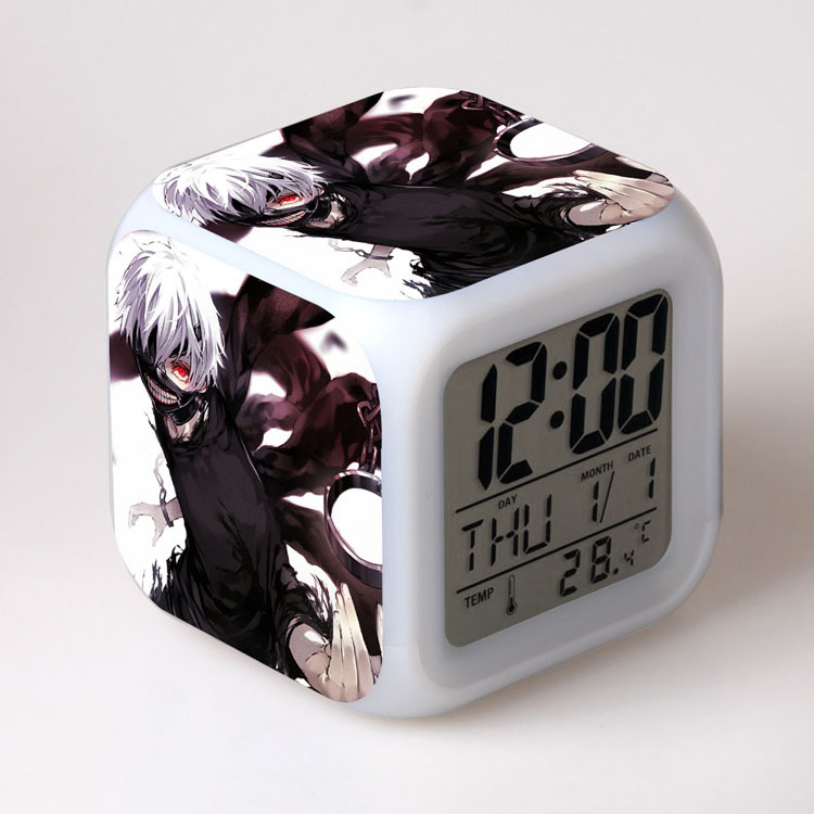 tokyo ghoul anime led clock