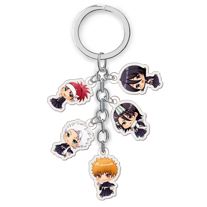 bleach anime double side acrylic keychain