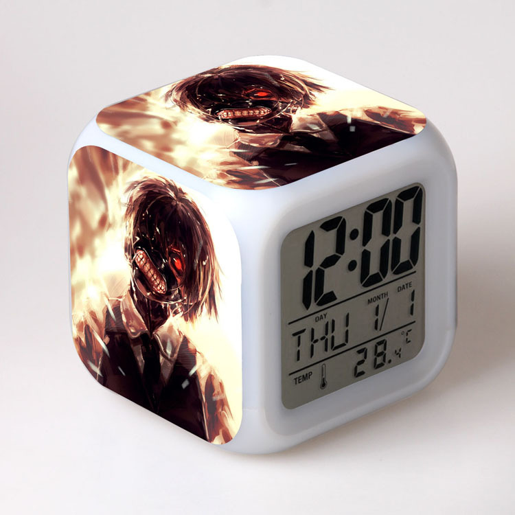 tokyo ghoul anime led clock