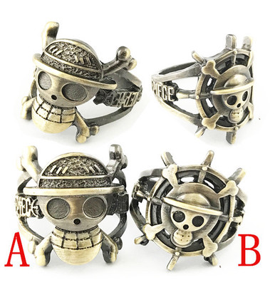 one piece anime ring
