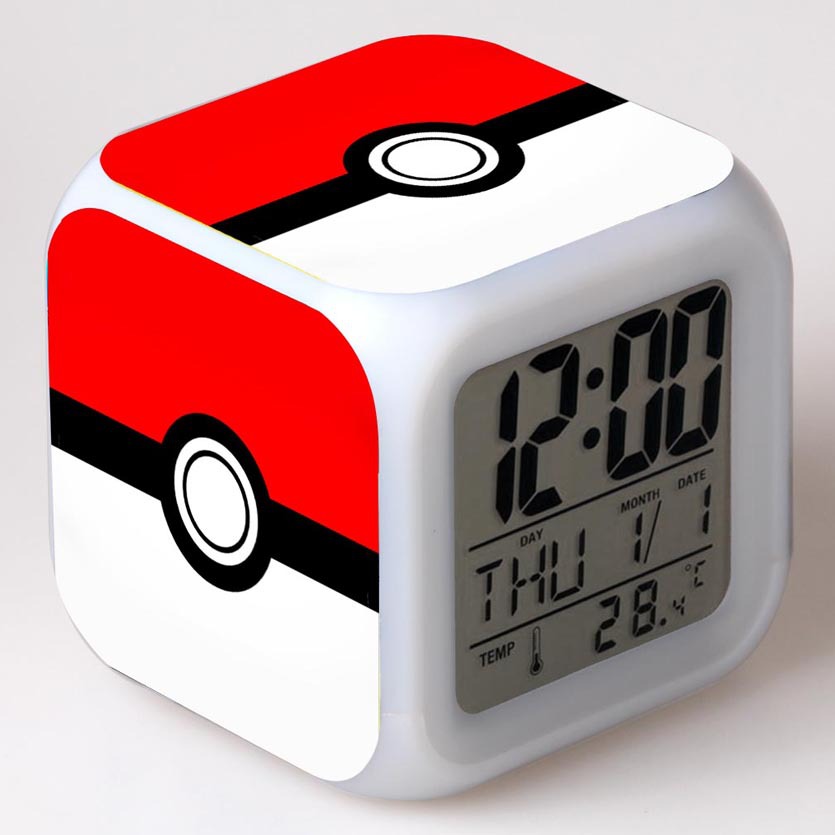 pokemon anime led clock