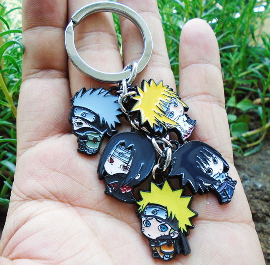 naruto anime keychain