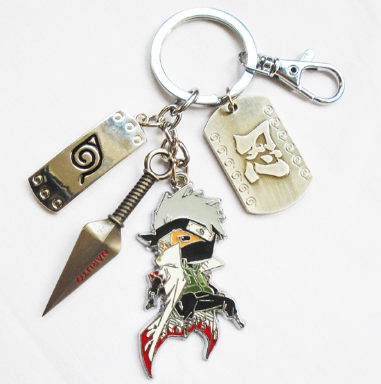 naruto anime keychain