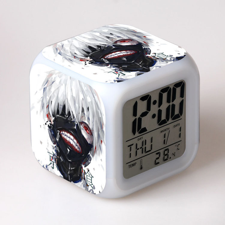 tokyo ghoul anime led clock