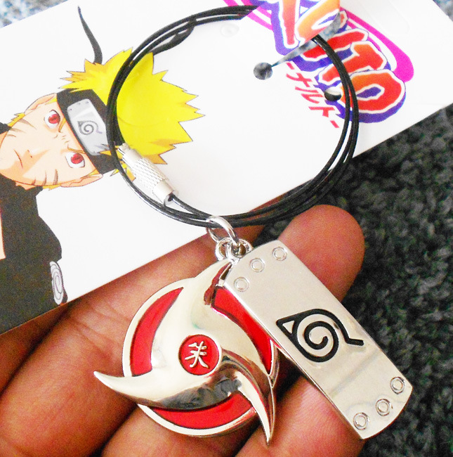 naruto anime necklace