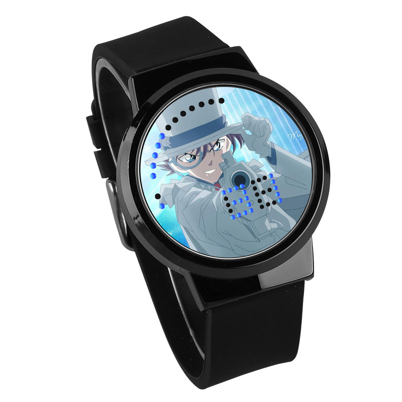 detective conan anime led watch