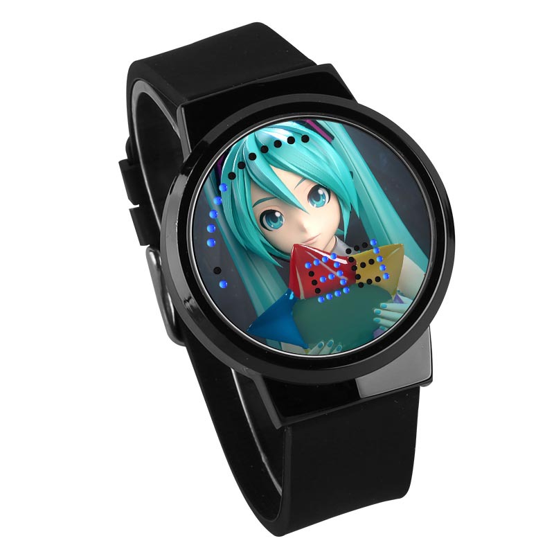 miku.hatsune anime led watch
