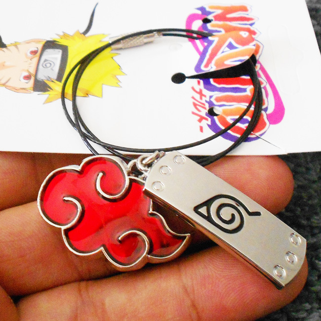 naruto anime necklace