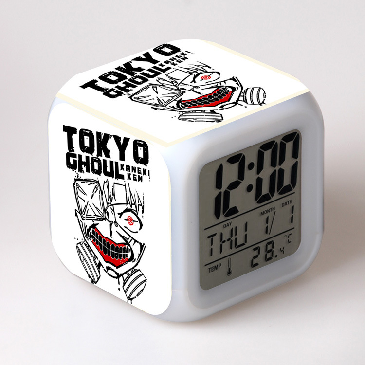 tokyo ghoul anime led clock