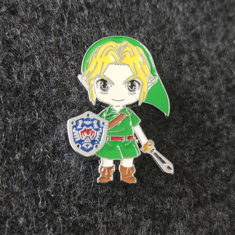 the legend of zelda anime pin