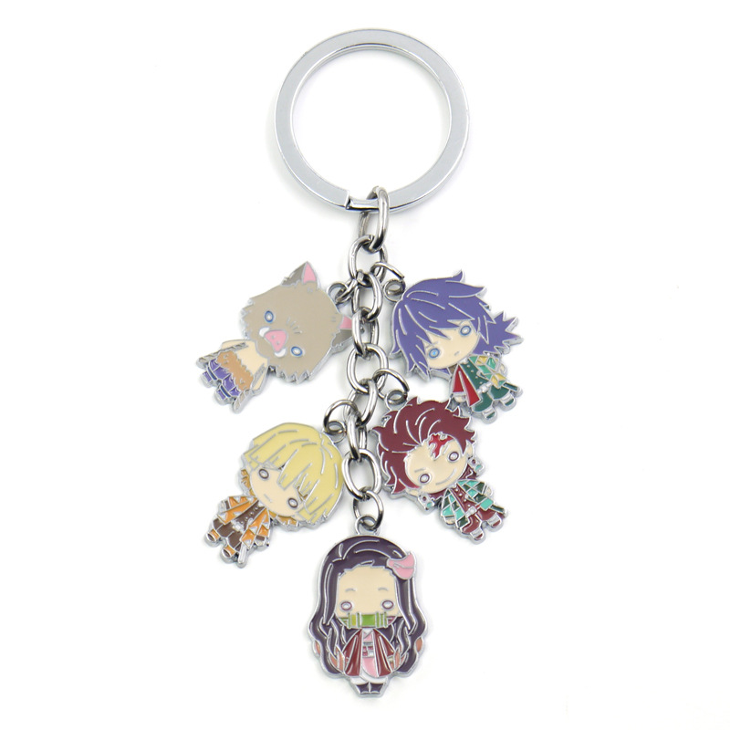 demon slayer anime keychain