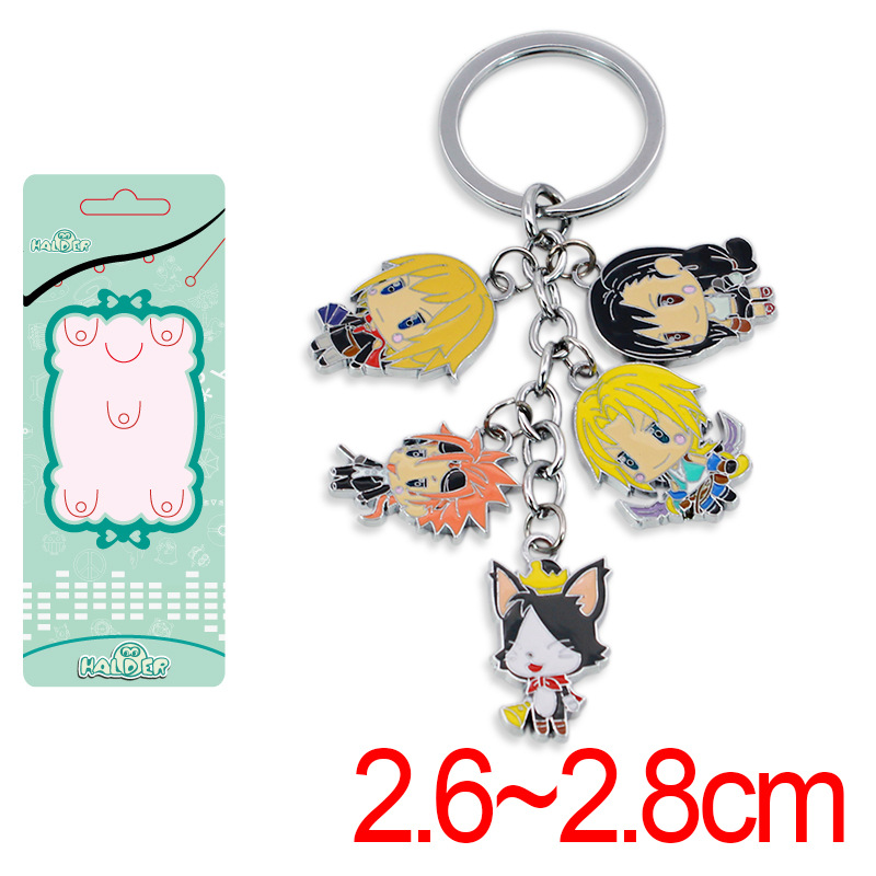 final fantasy anime keychain