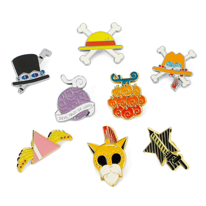 one piece anime pin price for 1 pcs