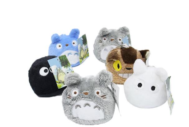 totoro anime plush pendent 10*7cm price for a set