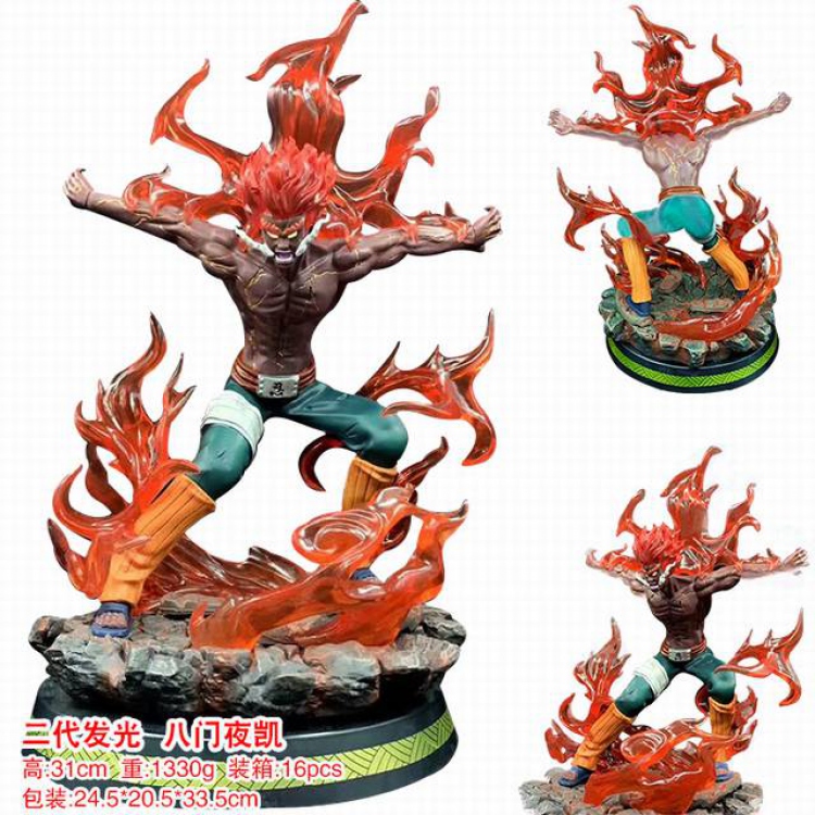 Naruto Boxed Figure Decoration Model 31CM 1330G Color box size:24.5X20.5X33.5CM