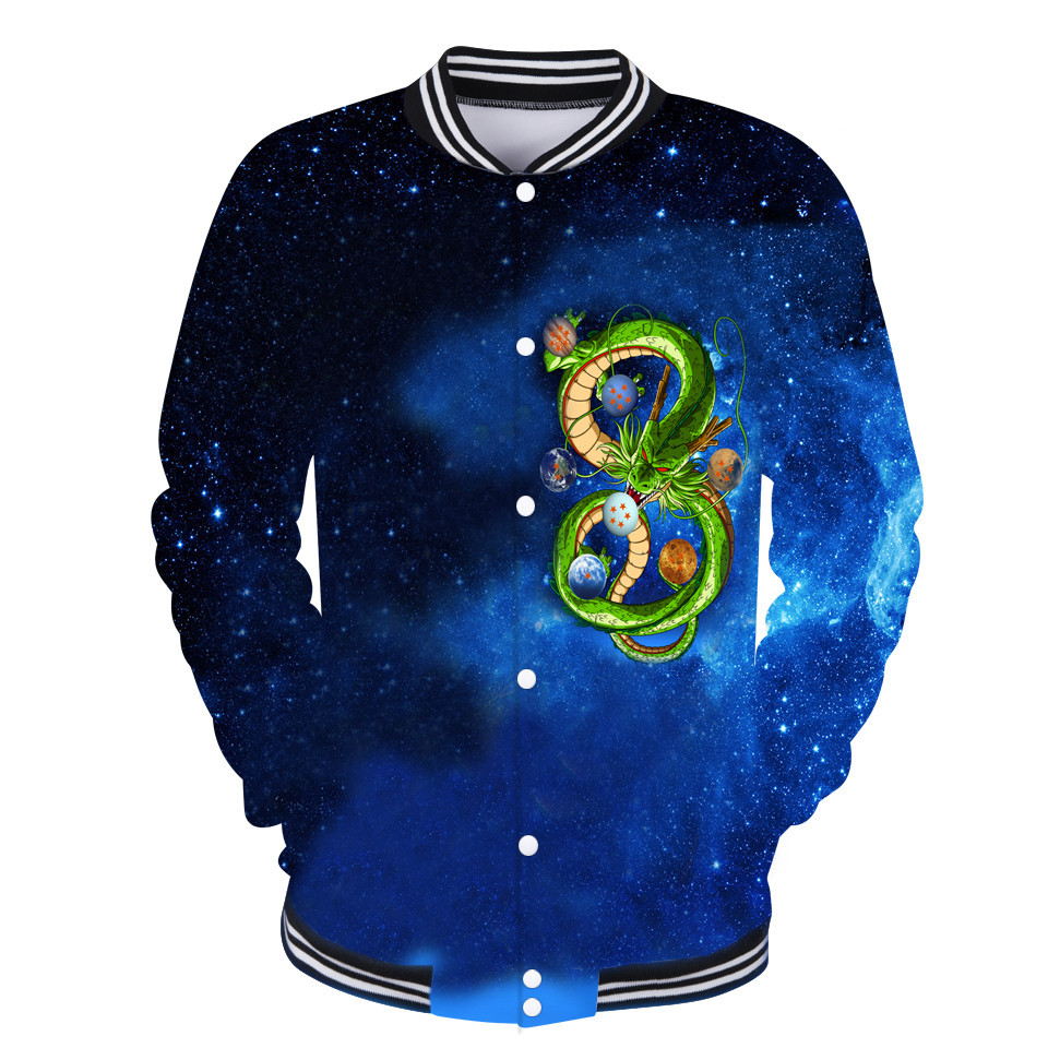 dragon ball anime 3d printed baseball hoodie xs to 4xl