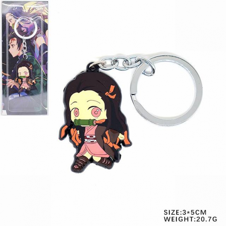 Demon Slayer Kimets Kamado Nezuko Keychain pendant