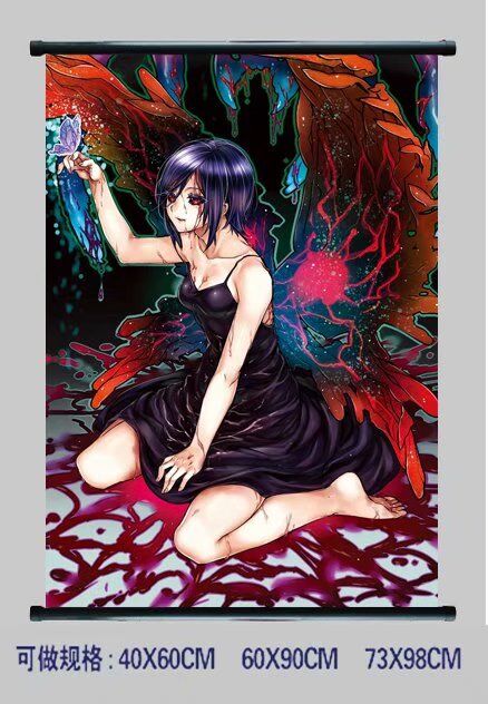 tokyo ghoul anime wallscroll