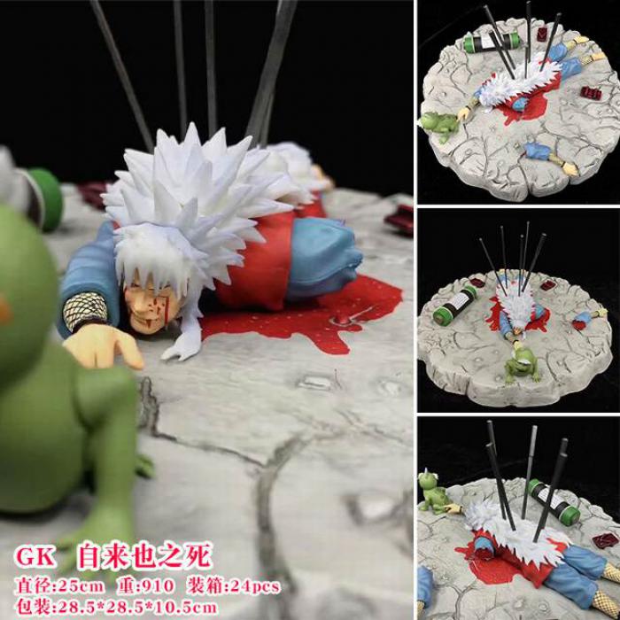 Naruto GK Jiraiya Boxed Figure Decoration Model 25CM 910G 28.5X28.5X10.5CM