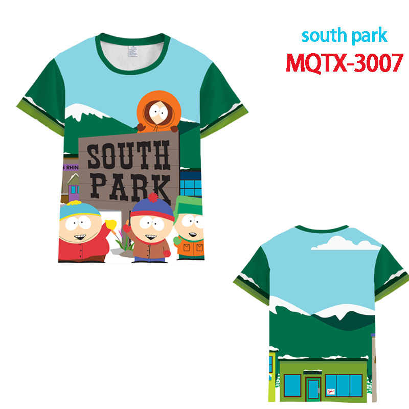 south park anime tshirt 2xs to 5xl