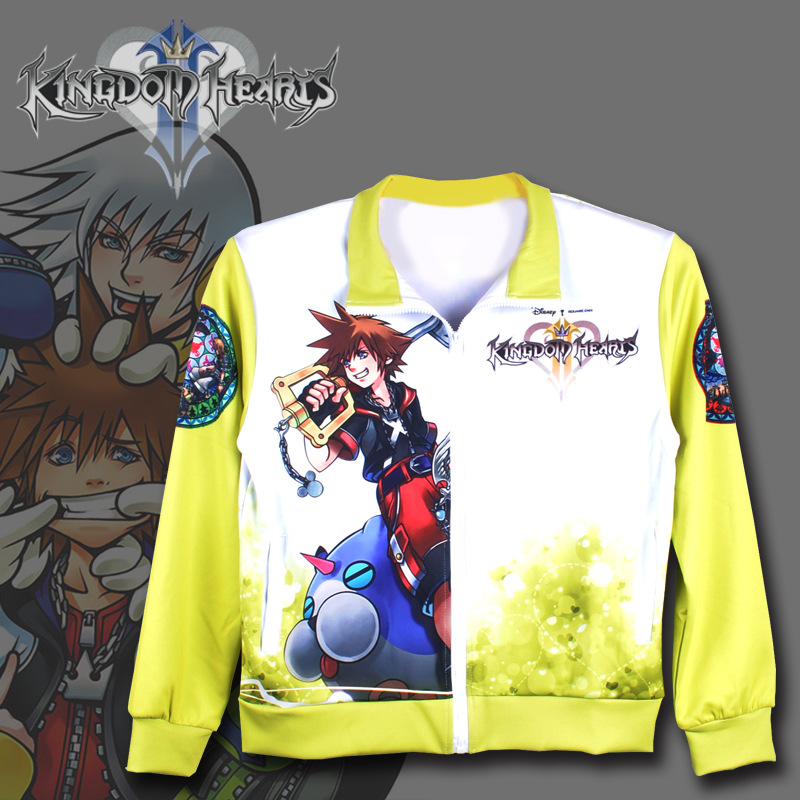 kingdom hearts anime hoodie M to 3xl