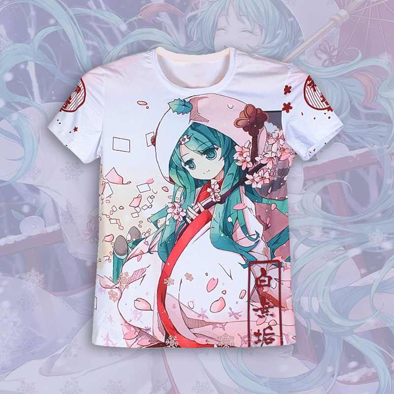 miku.hatsune anime tshirt 2xs to 5xl