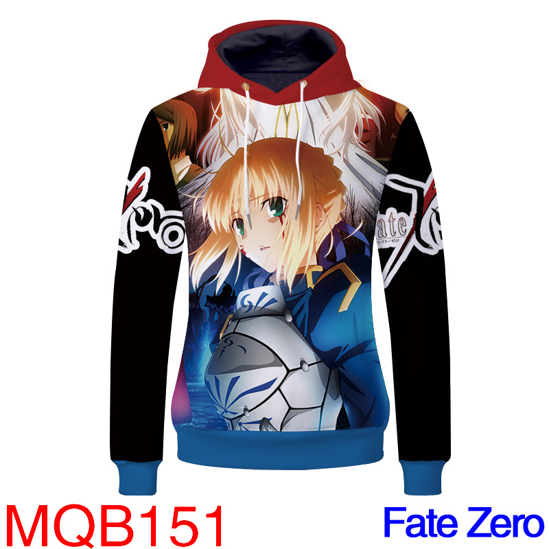 fate anime hoodie 2xs to 4xl