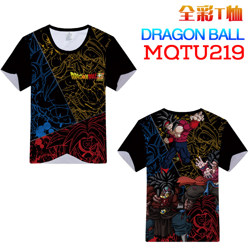 dragon ball anime 3d printed tshirt 2xs to 5xl