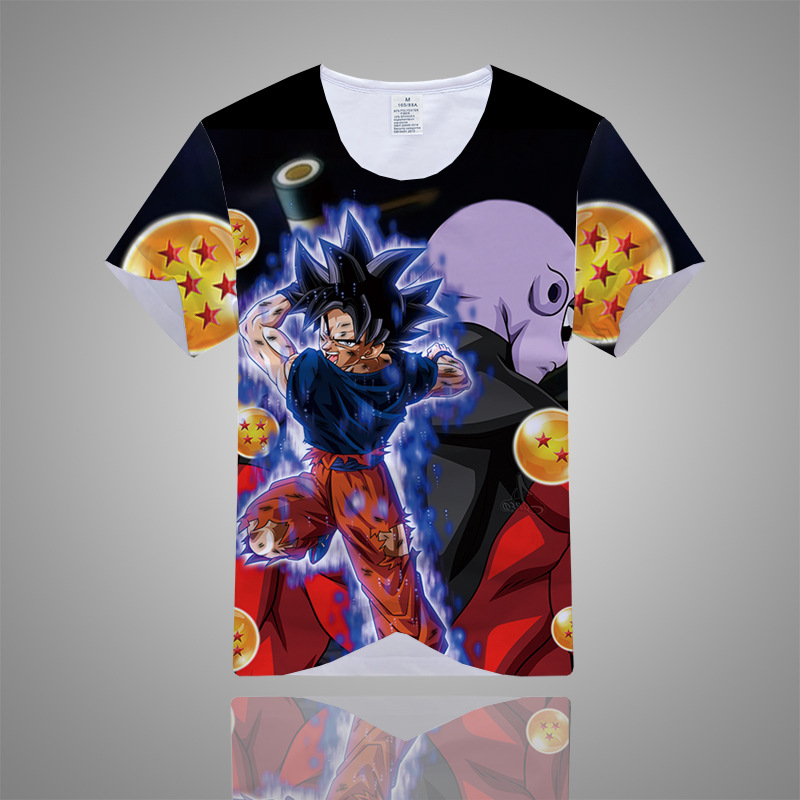 dragon ball anime 3d printed tshirt 2xs to 5xl
