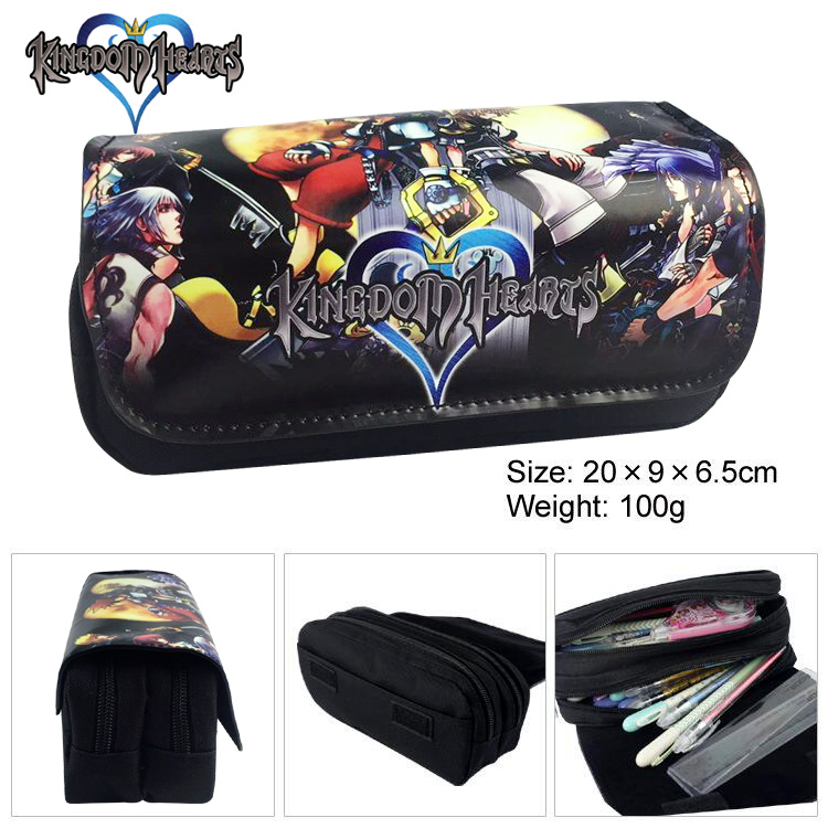 kingdom hearts anime pencil bag