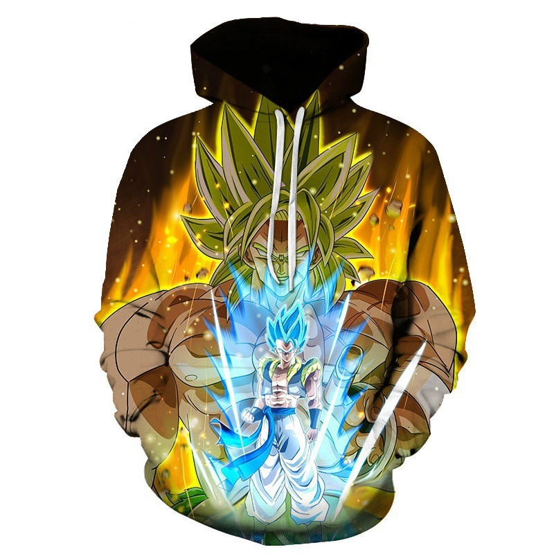 Dragon Ball 3D hoodie 2xs to 4xl