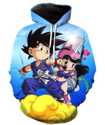 dragon ball anime 3d printed hoodie 2xs to 4xl