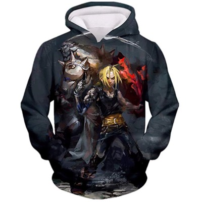 fullmetal alchemist anime 3d printed hoodie 2xs to 4xl