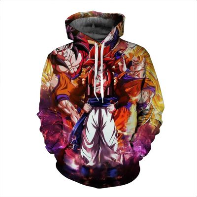 dragon ball anime 3d printed hoodie 2xs to 4xl