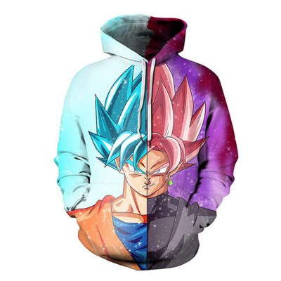 dragon ball anime 3d printed hoodie 2xs to 4xl