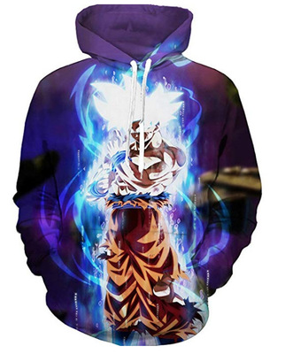 dragon ball 3d printed hoodie 2xs to 4xl