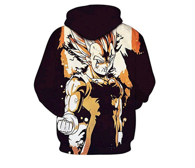 dragon ball 3d printed hoodie 2xs to 4xl