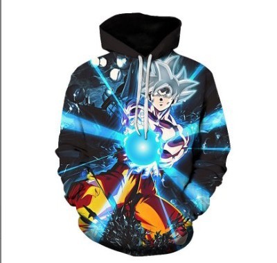 dragon ball 3d printed hoodie 2xs to 4xl