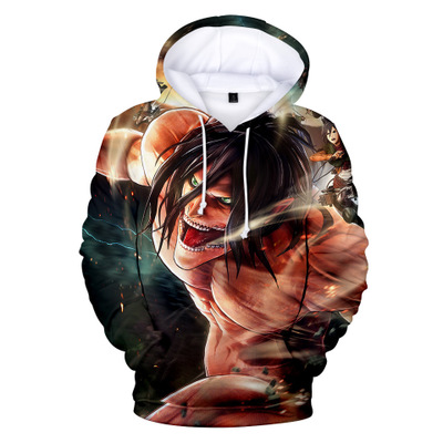 attack on titan anime 3d printed hoodie 2xs to 4xl