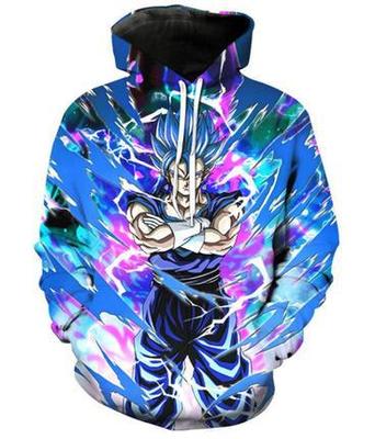 dragon ball 3d printed hoodie 2xs to 4xl