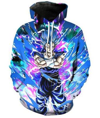 dragon ball 3d printed hoodie 2xs to 4xl